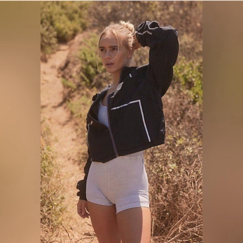 Free People Great Escape Run Windbreaker Medium